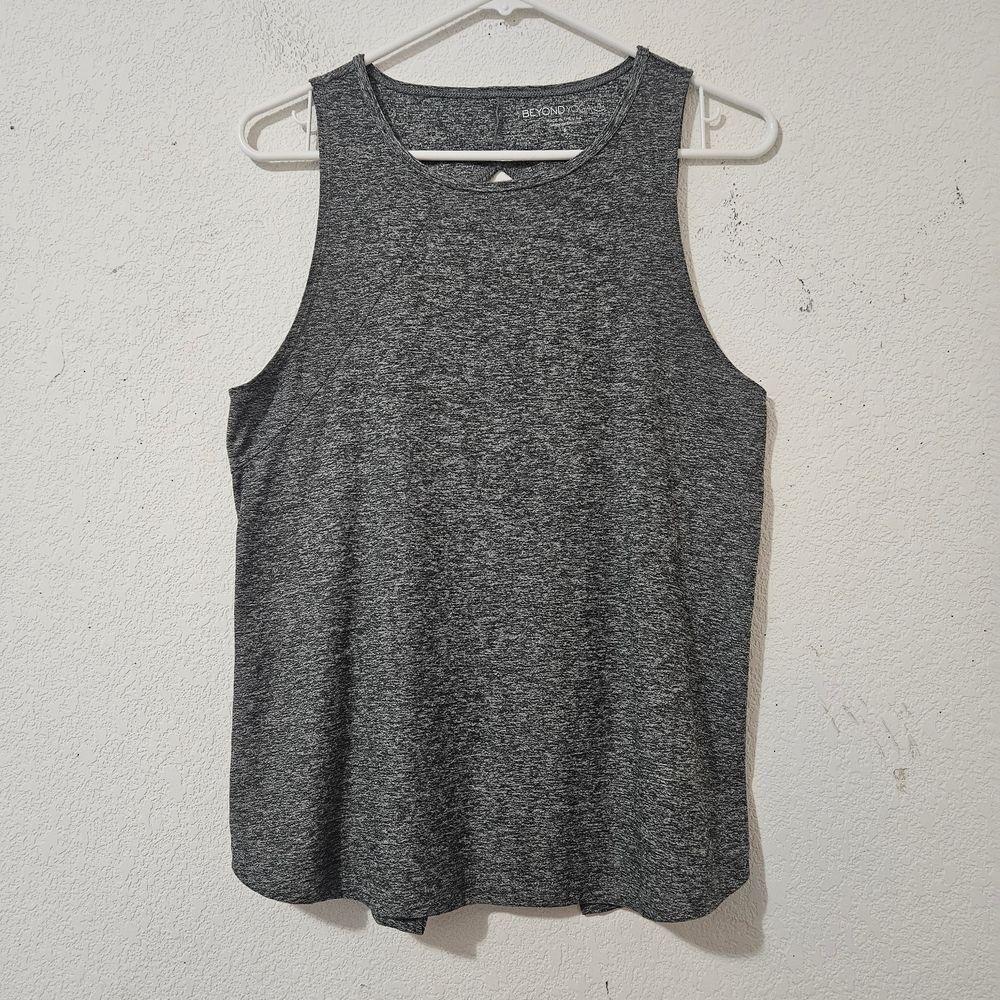 Beyond Yoga Spacedye Split Back Tank Top Size Small